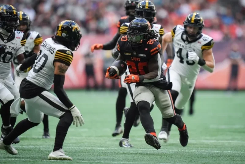 Mitchell Leads Hamilton Tiger-Cats to Thrilling 37-33 Victory Over B.C. Lions